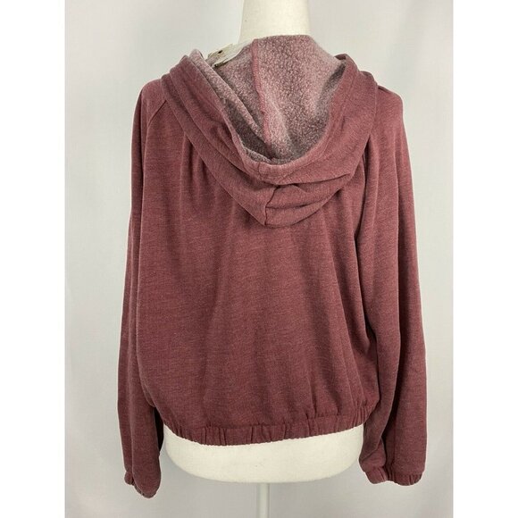 Hippie Rose Juniors Pullover Burgundy Size XL Wome - Picture 4 of 5